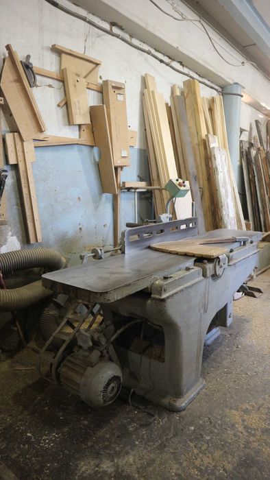 Станок фуговальный, строгальный СФ-4, литой, СССР