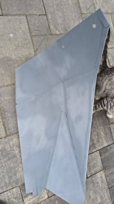 Osłony blachy przedłużenia do kabiny ursus c330