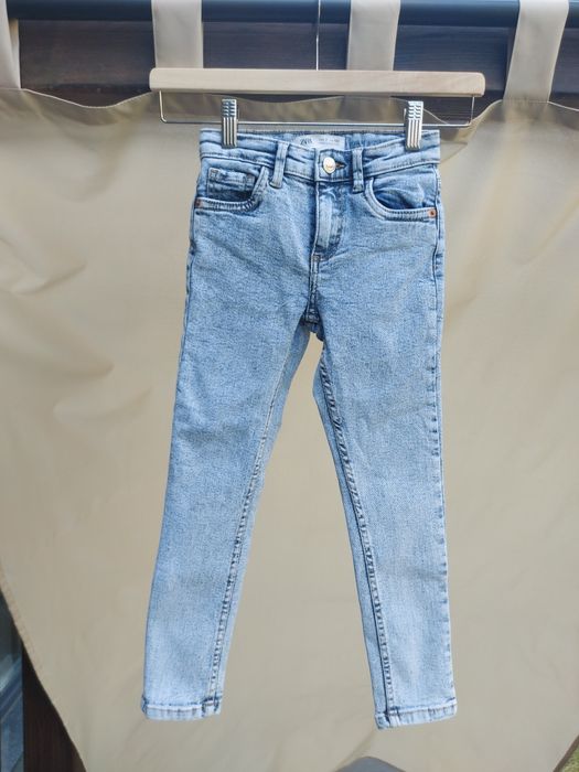 Spodnie jeansy rurki skinny zara