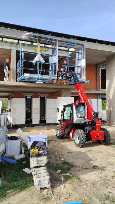 Usługi koparko-Ładowarka usługi minikoparką Wózki Widłowe Prace ziemne