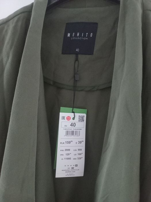 Narzutka mohito ze ściągaczem