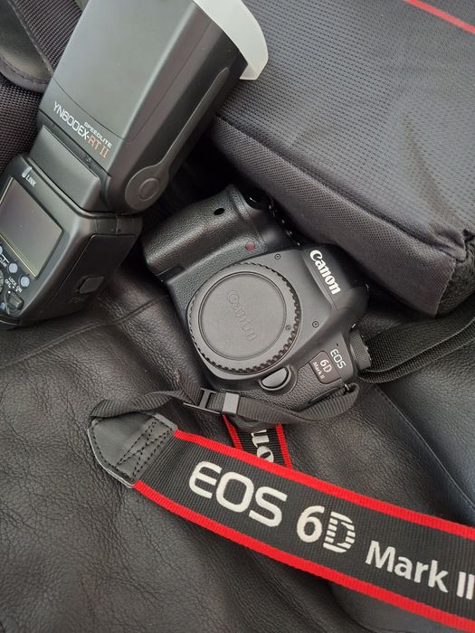 Кенон 6д марк2 +спалах yn 600 rt2 в ідеальному стані