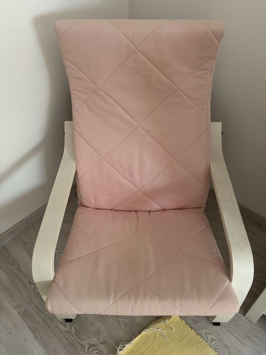 Cadeira de baloiço  rosa