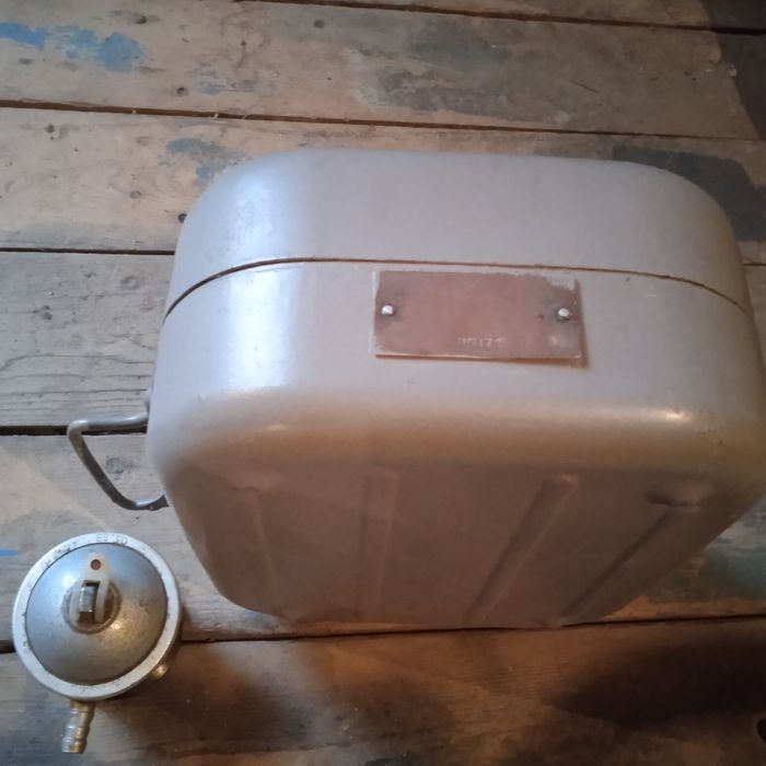 Туристическая портативная винтажная  газовая печь и дровяная