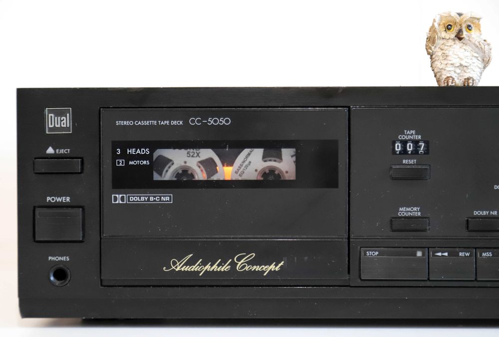 Dual CC-5050 Tape Deck Cassetes 3 cabeças