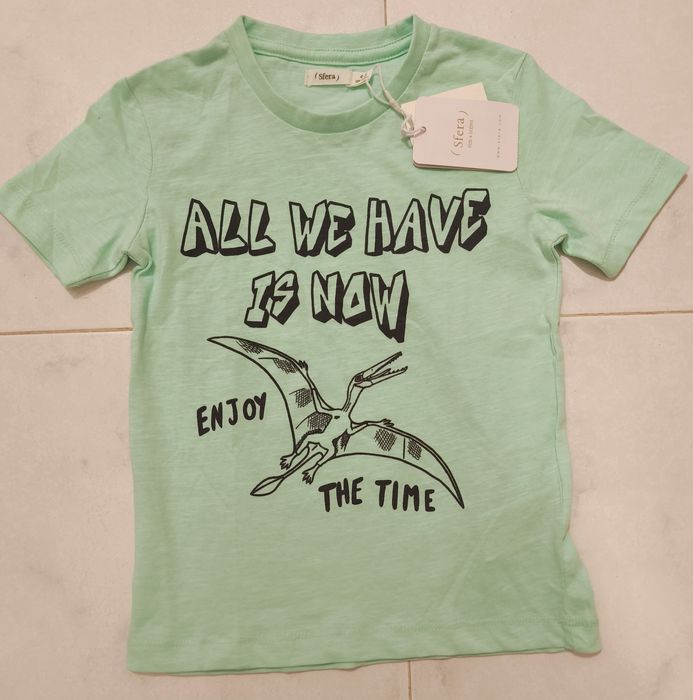 T-shirt Verde Água Nova da Sfera