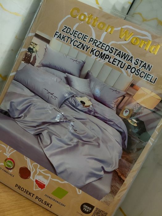 Elegancki komplet pościeli 160x200 200x220