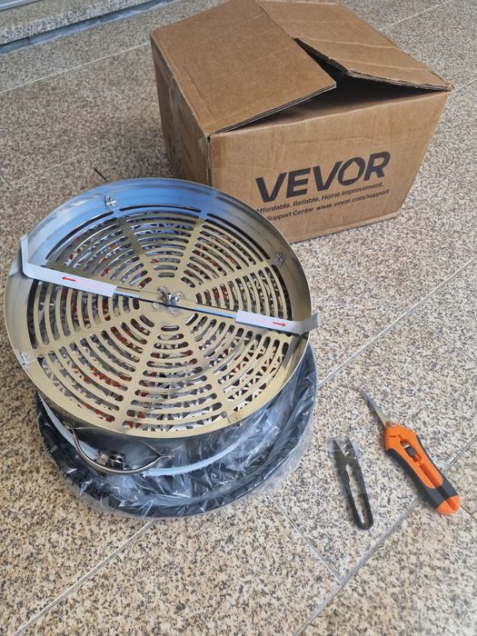 aparelho de aparar folhas VEVOR (modelo V-BT-TS-12),