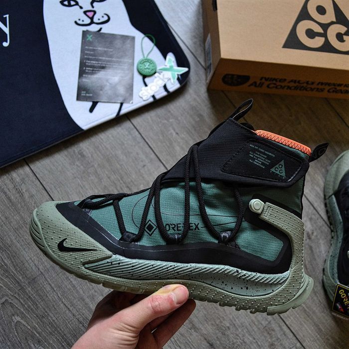 Мужские зимние кроссовки Nike ACG Air Terra Antarktik Gore-Tex 'Fog'