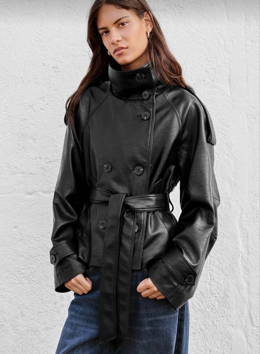 Кожанка bershka xc чорна