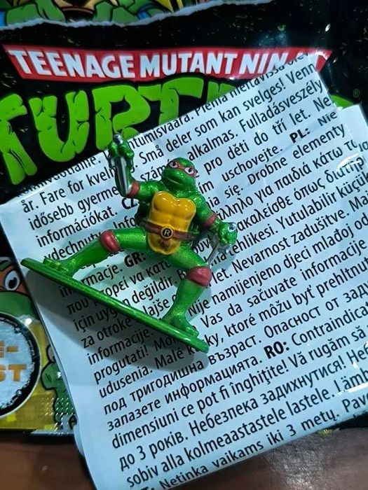 Nano Metalfigs Tartarugas Ninja (Teenage Mutant Ninja Turtles) da Jada