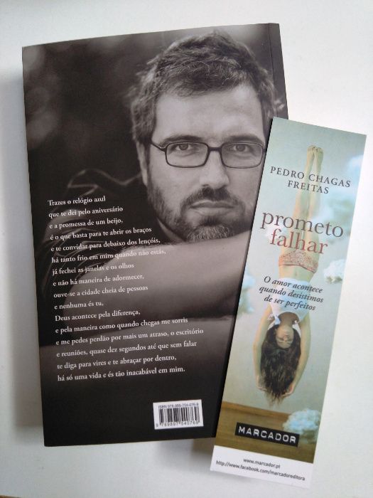 Livro, Prometo Falhar de Pedro Chagas Freitas