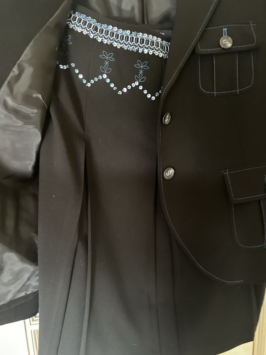 Conjunto saia e casaco