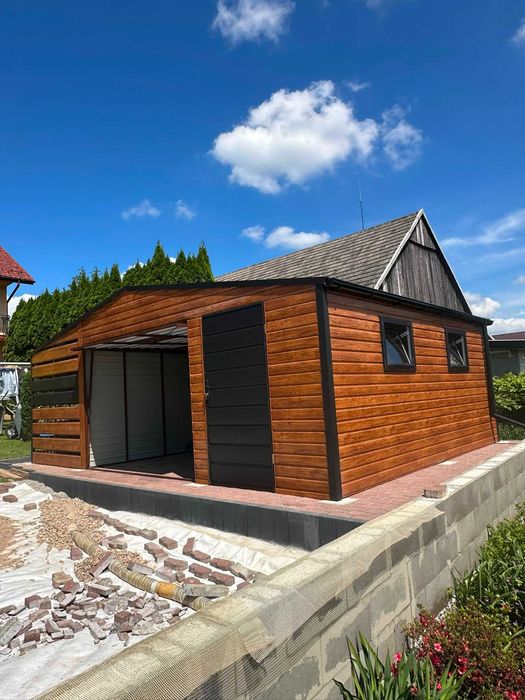 Garaż Blaszany Drewnopodobny Producent