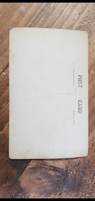 Pocztówka zdjęcie motocyklu z XX wieku