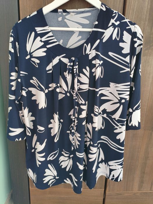 Bluzka tunika roz XXL