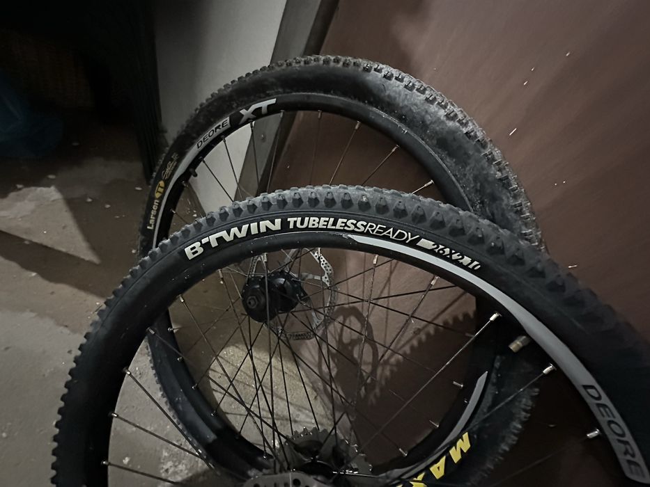 Rodas BTT 26” com Disco + Cassete – Bom Estado