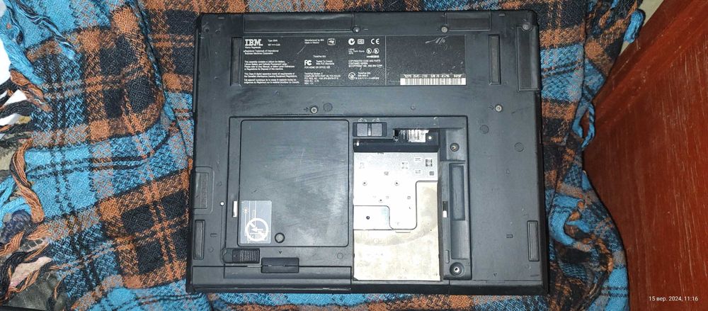 Вінтажний ноутбук IBM ThinkPad 600 Type 2645, 1998 року.