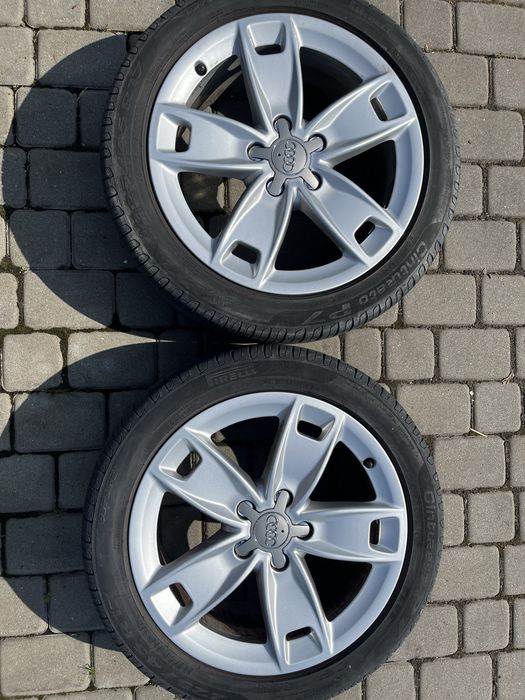 Alufelgi 5x112 17 cali Audi A4 A5 A6 A7 A8 opony lato 225/45/17