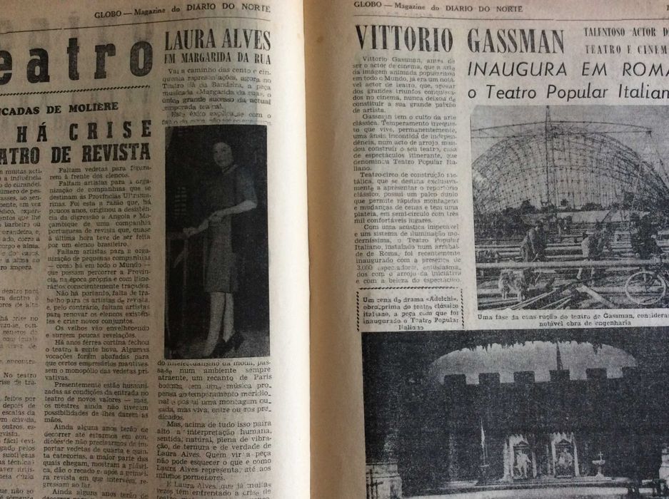 Globo -  Magazine ilustrado do Diário do Norte. N.º1, 1960