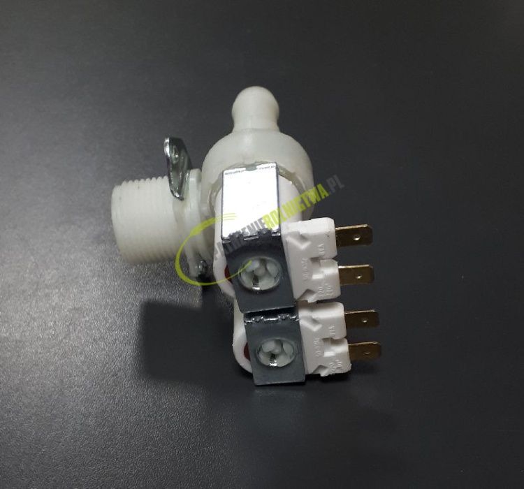 Elektrozawór podwójny kątowy do myjni dojarki typ AlfaLaval Westfalia