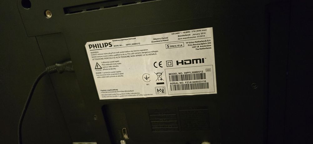 Philips 39 cali nowe ledy