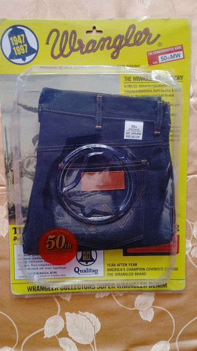 Колекційні ювілейні джинси Wrangler
