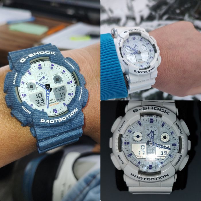 Casio g shock Ga100 + 2 komplety
