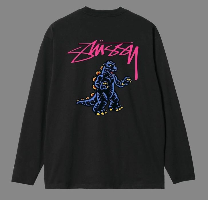 Лонгслив Stussy Dinosaur