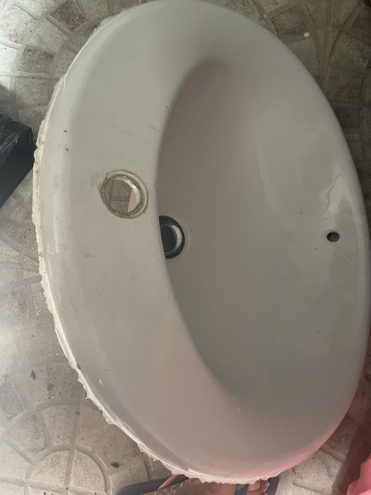 Lavatório sem móvel