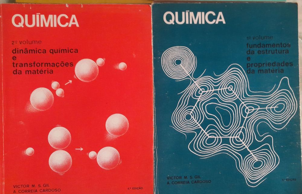Manuais escolares - anos 90 - Matematica , Biologia e Quimica