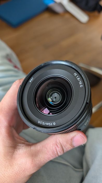 Sony 16mm f1.8 G