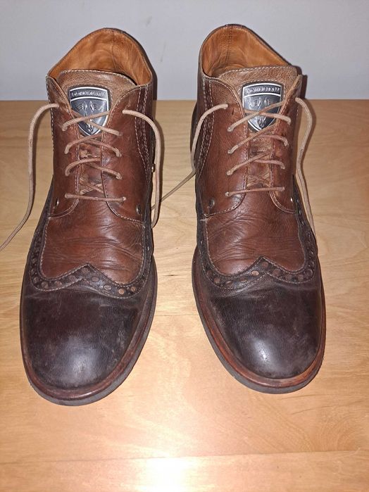 Buty męskie skórzane Doberman