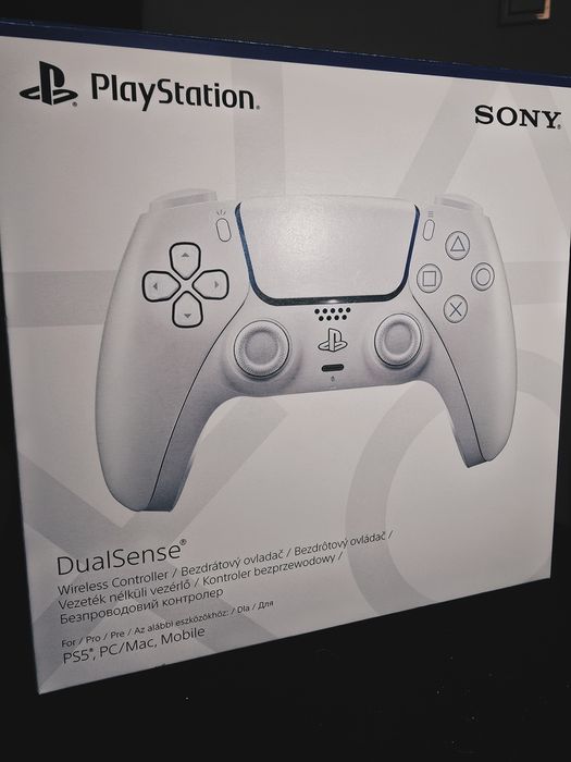 NOWY DualSense pad PS5 Chroma Pearl. Odporny na dryf, analogi TMR.