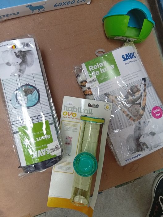 Conjunto de acessórios para roedor