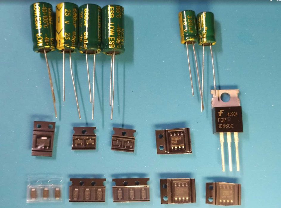 Большой комплект для ремонта миниУПС DC1036P