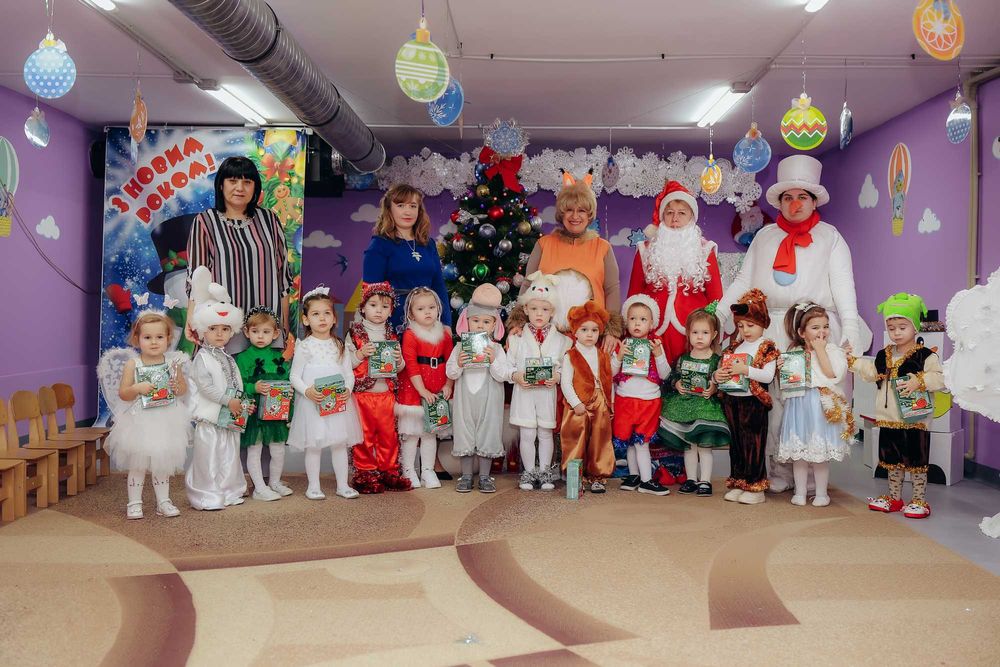 Відеозйомка/фото новорічних та інших дитячих свят у садочку. Альбоми.