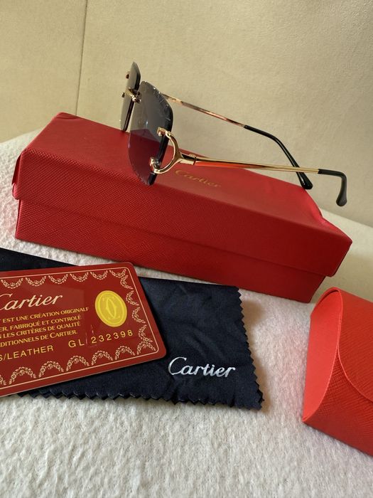 Okulary cartier premium pudełko