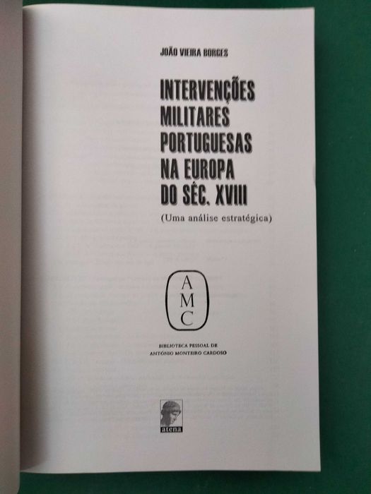Intervenções Militares Portuguesas na Europa do século XVIII
