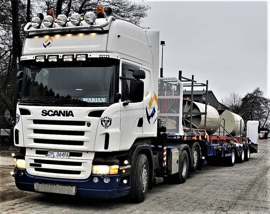 Transport HDS Dłużyca 26T niskopodwoziowa