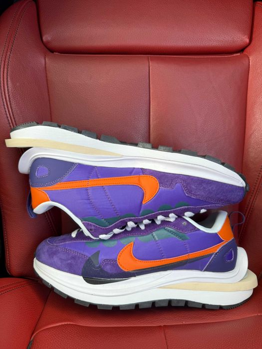 (БЕЗ ПЕРЕДОПЛАТИ) Nike x Sacai VaporWaffle Purple найк сакай вапорвафл фіолетові