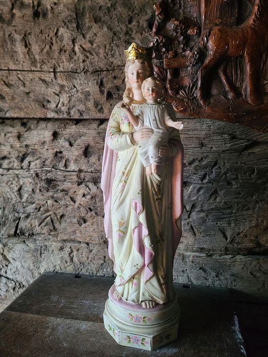 * rezerwacja Biskwit Maryja Królowa 38 cm Matka Boska