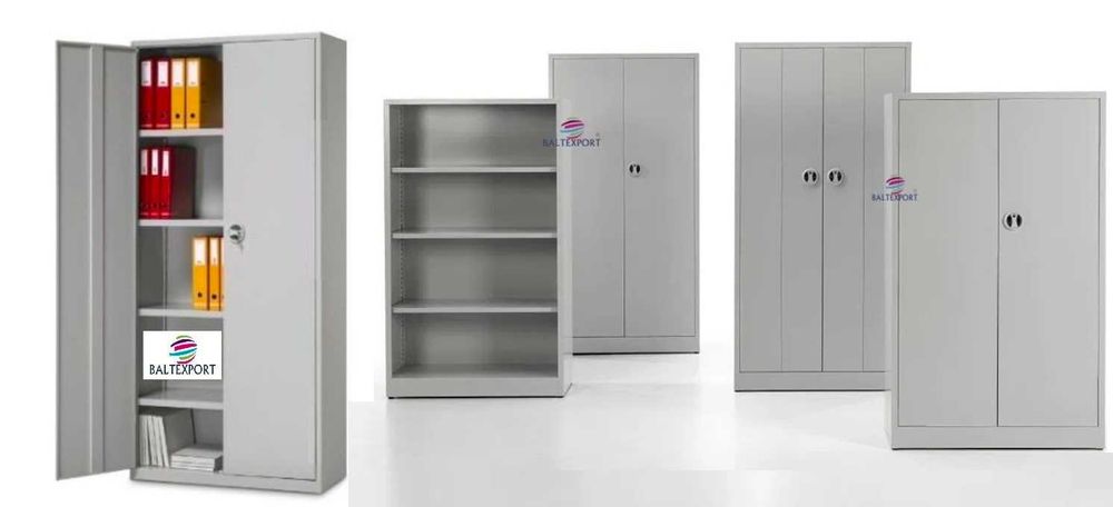 Armário Portas Bater com 4 Prateleiras Reguláveis 1950x1000x420 m NOVO