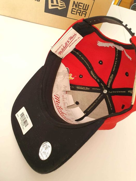 Nowa oryginalna czapka Mitchell & Ness Snapback Miami Heat