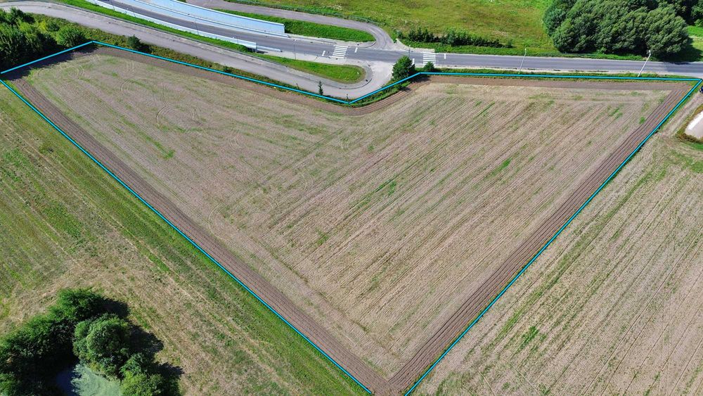 Tuczki | działka 1,1256 ha | WZ | 2 km od Rybna | kolej, jeziora, potencjał - Widok 5