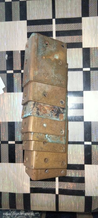 Уголок крепежный омедненный