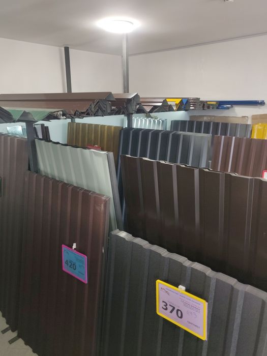 Планки профлист комплектуючі металочерепиця є усе!