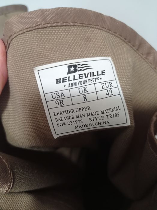 Берцы Belleville. 42