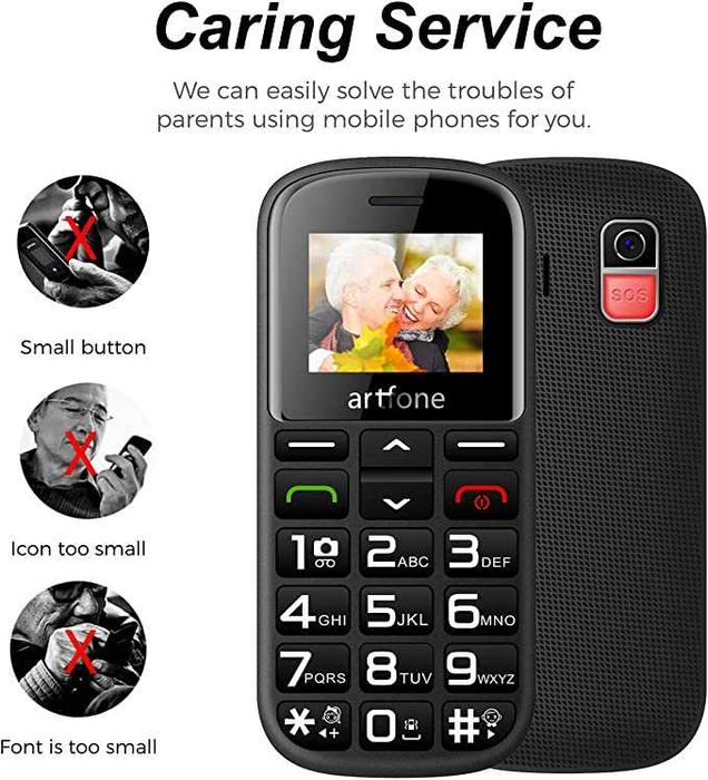 telefon komórkowy dla osób starszych