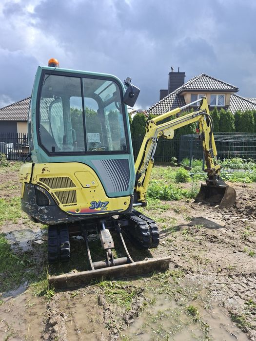 Yanmar SV17 EX | Oryginalne 2191 mth! | Zestaw 4 łyżek | Rozsuwane podwozie